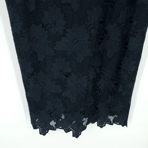 Banana Republic Limited Edition Navy Bow Back Lace Dress - Picture 5 of 7